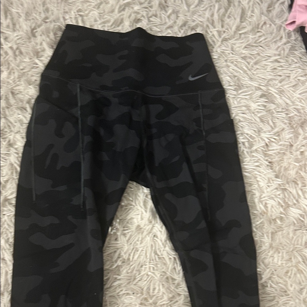 Nike Kids Dark Camo Leggings